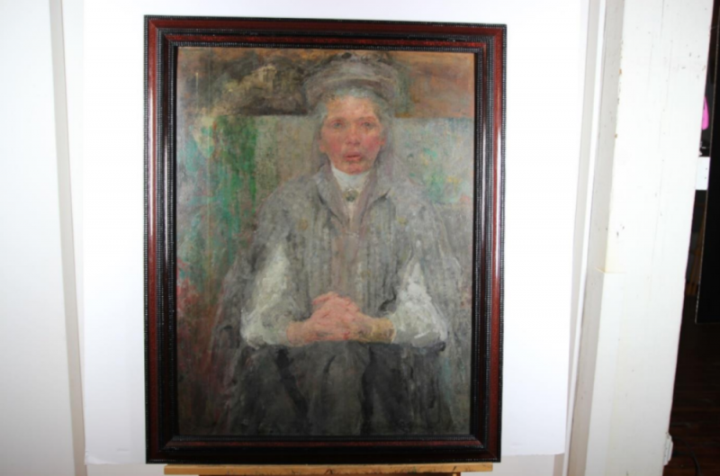 Olga Boznańska, „Autoportret - Madame Paris”, Instytut POLONIKA