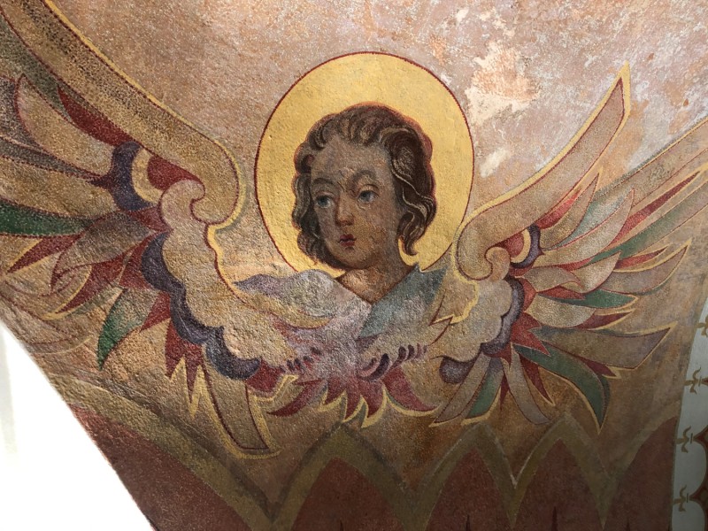 Otwórz galerię (4 fotografii) Prace konserwatorskie w kościele pw. Narodzenia św. Jana Chrzciciela w Mościskach, Instytut POLONIKA