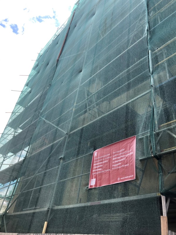 Otwórz galerię (6 fotografii) Ratunkowe prace konserwatorskie w kościele pojezuickim pw. Świętych Piotra i Pawła, Instytut POLONIKA