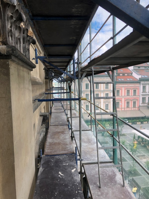 Ratunkowe prace konserwatorskie w kościele pojezuickim pw. Świętych Piotra i Pawła, Instytut POLONIKA