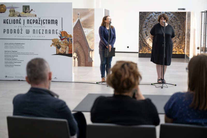 Otwórz galerię (12 fotografii) Wystawa "Podróż w Nieznane z Instytutem Polonika" w Wilnie