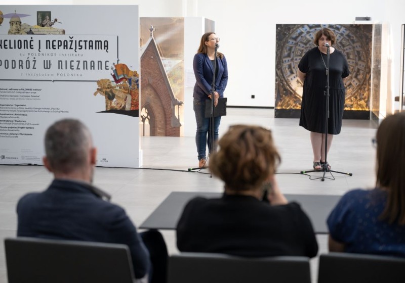 Wystawa "Podróż w Nieznane z Instytutem Polonika" w Wilnie